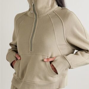 Lululemon Athletica Scuba Oversized Funnel-Neck Half Zip
